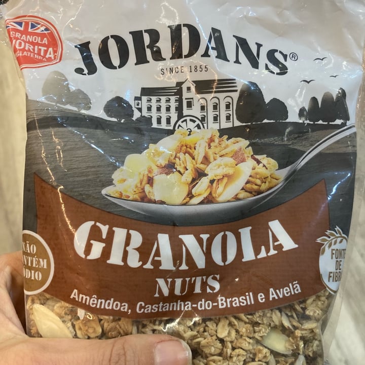 photo of Jordans Granola Nuts shared by @portalveganismoeamor on  12 Apr 2022 - review
