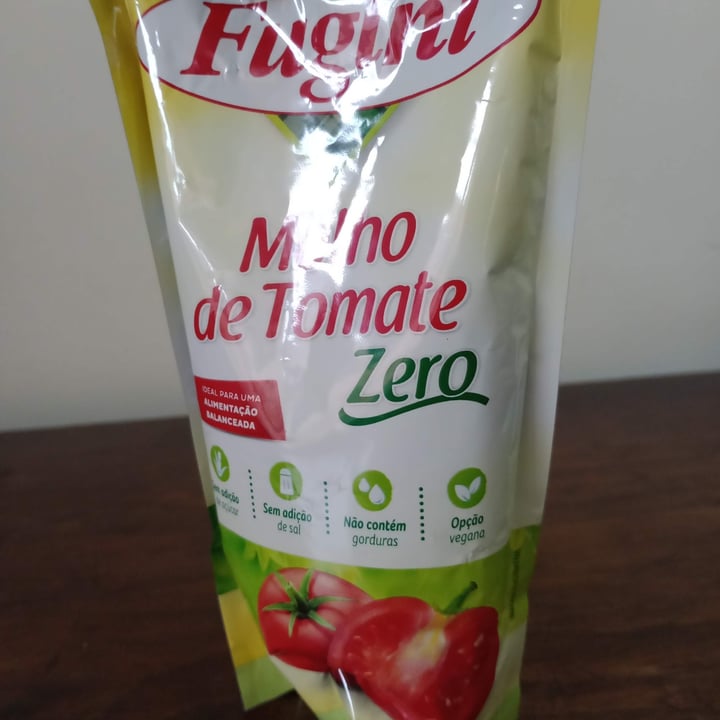 photo of Fugini molho de tomate zero açúcar vegano shared by @mariabryg on  15 Oct 2022 - review
