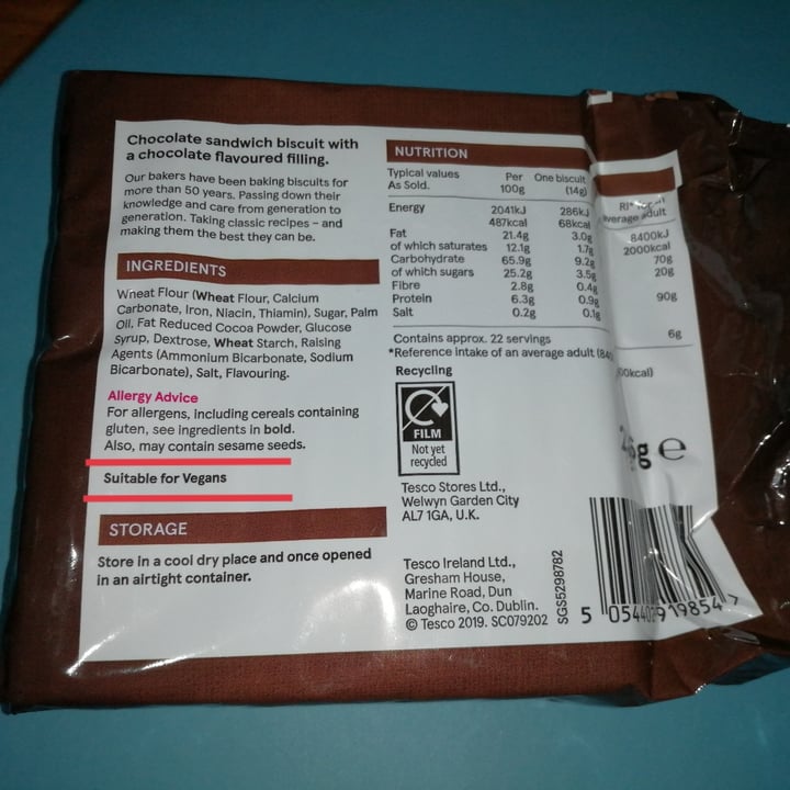 review photo of Tesco Bourbon creams shared by @hassan3 on 05 Oct 2021 - review