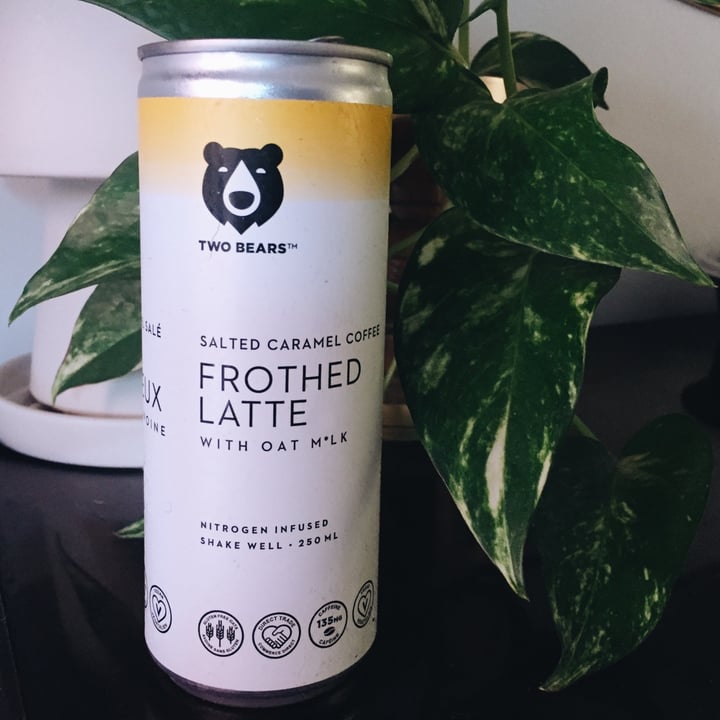 review photo of Two Bears Salted Caramel Coffee Frothed Latte shared by @desireebeaubien on 12 Aug 2021 - review