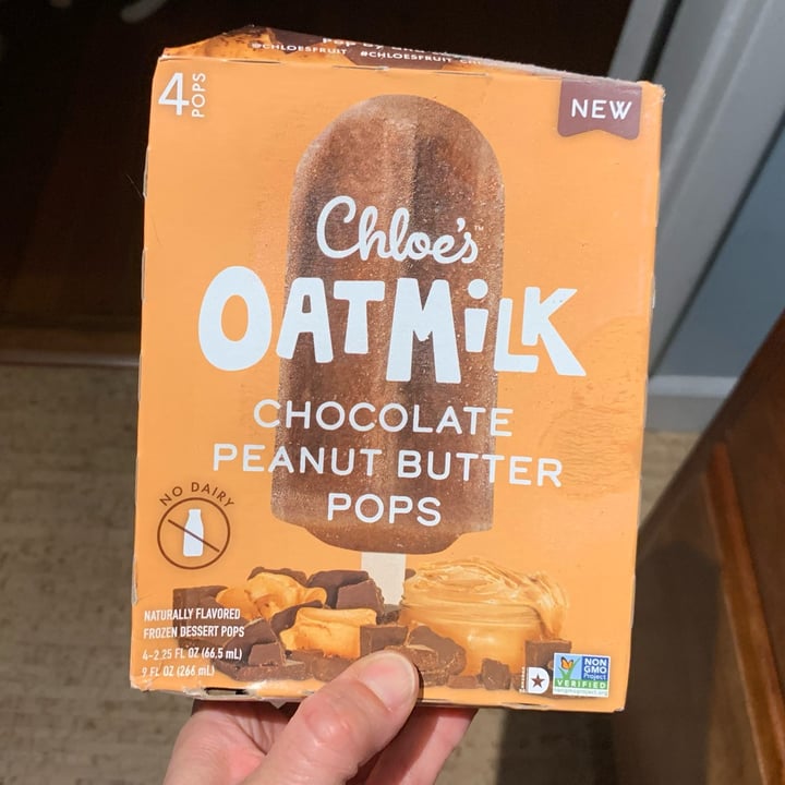 photo of Chloe’s Pops  Chocolate Peanut Butter Pops shared by @allhess on  01 Aug 2022 - review