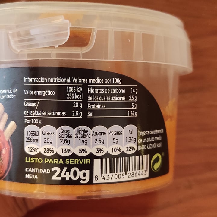 photo of Ensalandia Hummus Pimientos De Piquillo shared by @judithyp7 on  24 Jul 2021 - review