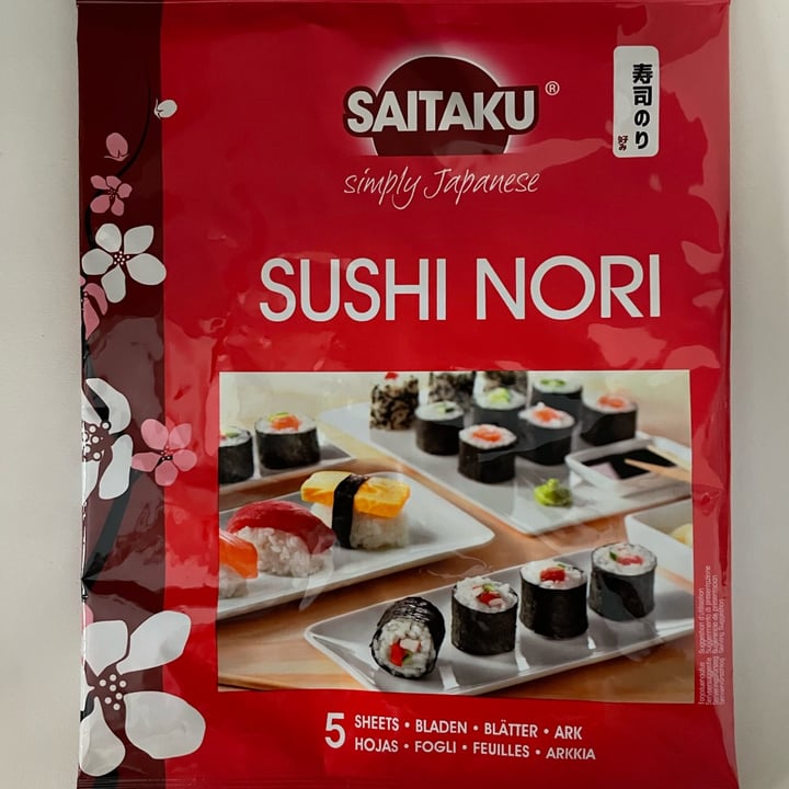 photo of Saitaku Sushi nori shared by @luciarossetto on  08 Dec 2021 - review