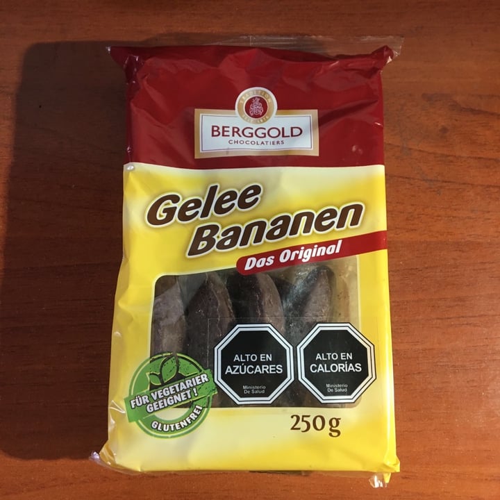 photo of Schokoladenwerk Berggold Gelee Bananen shared by @benjadeftoner on  27 Feb 2020 - review