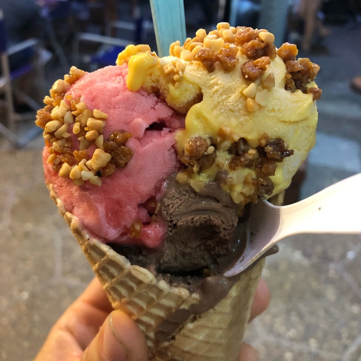 photo of Frahel Helados Helado De Chocolate Y Frambuesa shared by @camimoscoso on  03 Feb 2022 - review