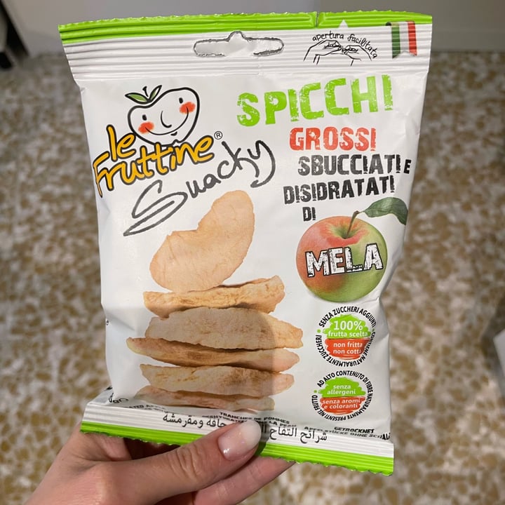 photo of Le fruttine Chips di mela shared by @elisaalberti on  14 Apr 2022 - review