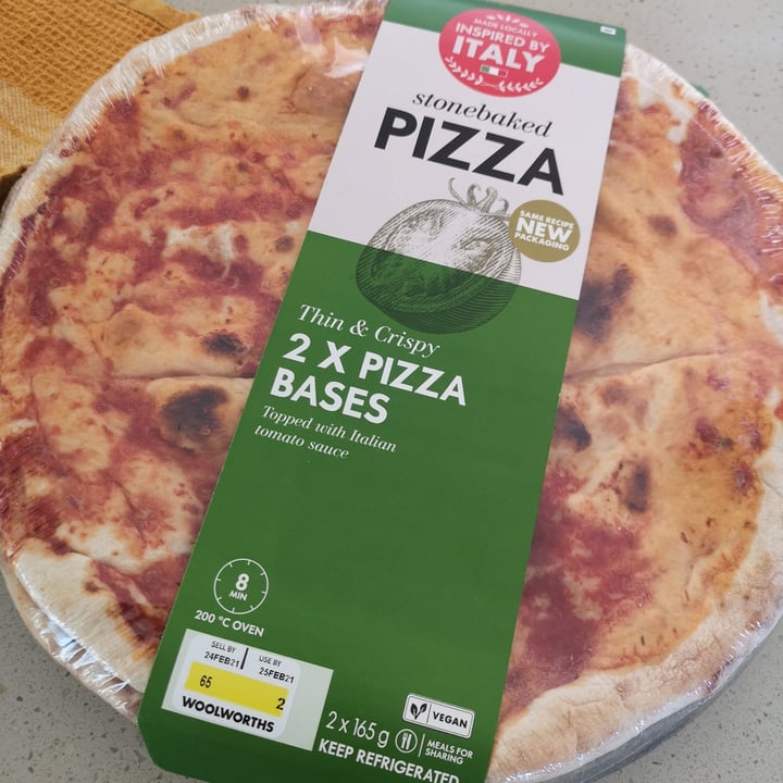 Woolworths Pizza base Review abillion