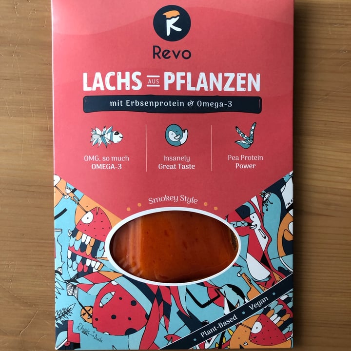 photo of Revo Foods Lachs aus Pflanzen shared by @davmen on  20 Mar 2022 - review