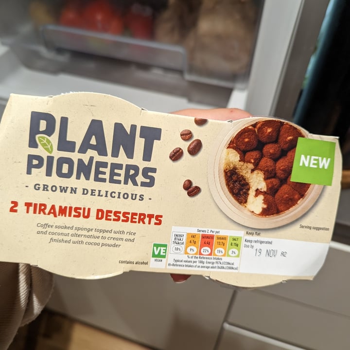 photo of Plant Pioneers 2 Tiramisu Desserts shared by @beagabbi on  28 Oct 2022 - review