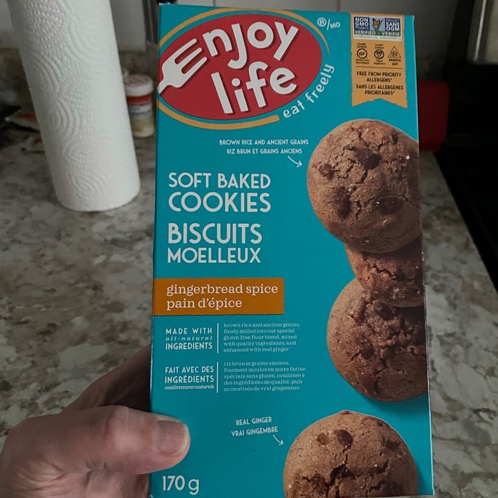 photo of Enjoy Life Gingerbread Spice Soft Cookie shared by @lisadtb on  10 Sep 2021 - review