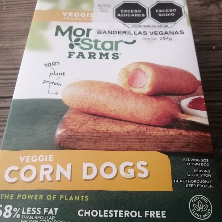 photo of MorningStar Farms Veggie Corn Dogs shared by @teodoroc on  06 Feb 2022 - review
