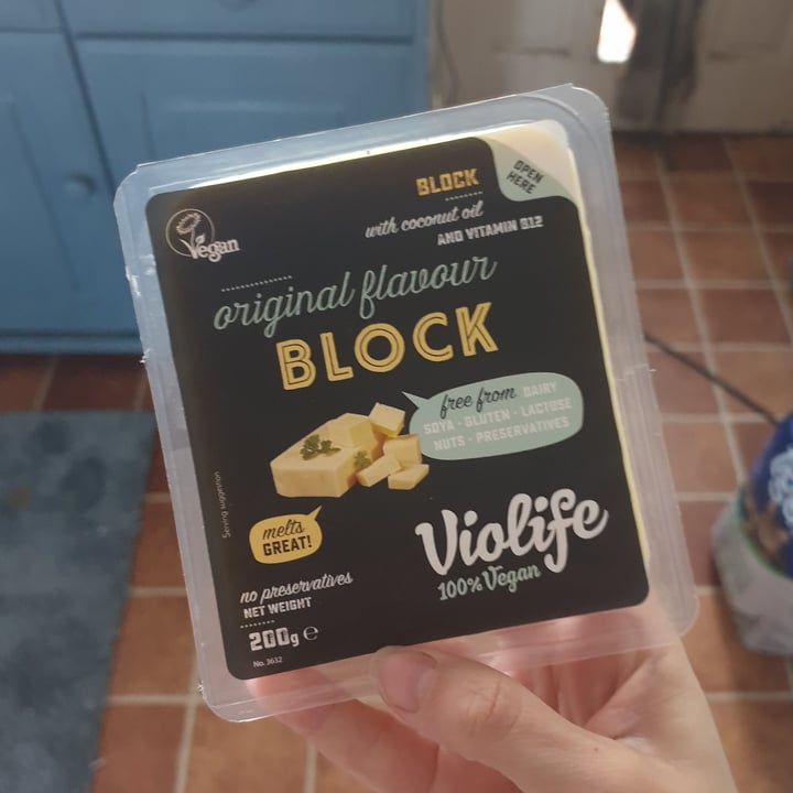 photo of Violife Original Flavour Block shared by @jasminearchie on  02 Dec 2020 - review