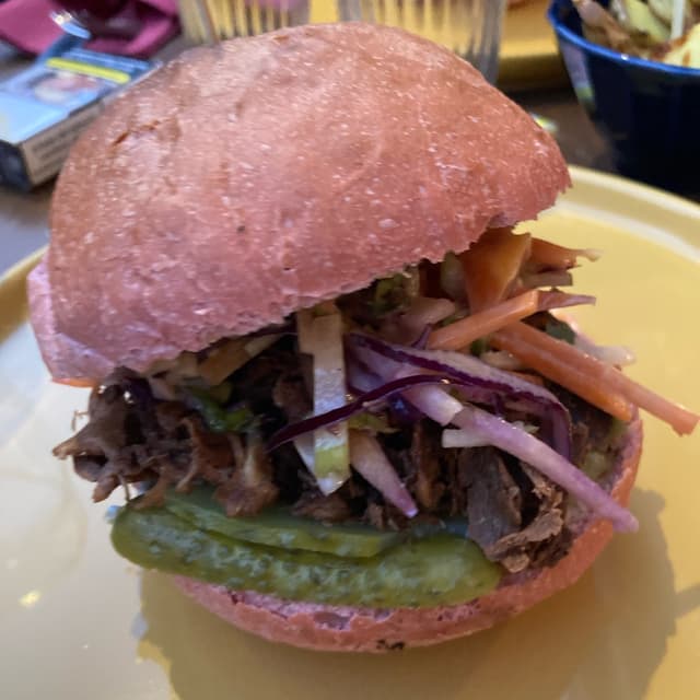 Photo of the dish “vegan Pulled”