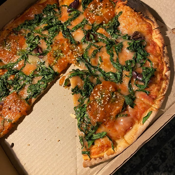 review photo of The Firehouse Vegan esplanade pizza shared by @vegansaofficial on 09 Jun 2021 - review