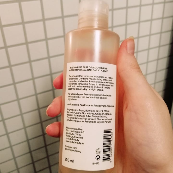 review photo of Indy Beauty Refreshing Water Lily Facial Toner shared by @idellming on 03 Jan 2020 - review