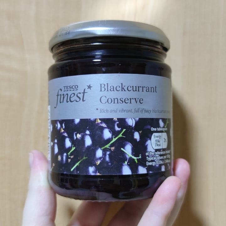 photo of Tesco Blackcurrant Conserve shared by @rafaelasomer on  17 Jun 2022 - review