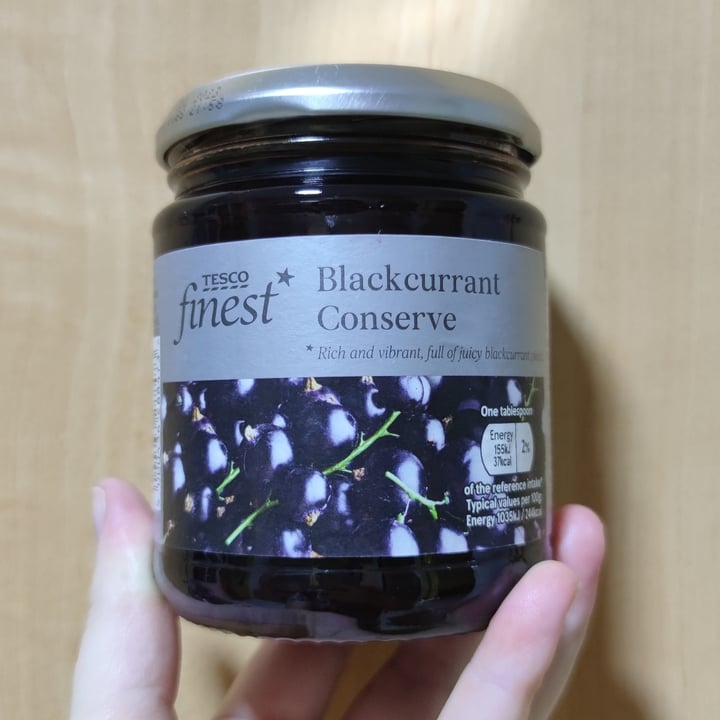 review photo of Tesco Blackcurrant Conserve shared by @rafaelasomer on 17 Jun 2022 - review