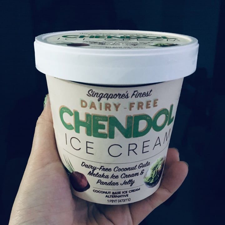 photo of The Ice Cream & Cookie Co Dairy-free Chendol Ice Cream shared by @herbimetal on  02 Nov 2019 - review
