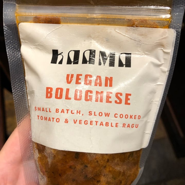 photo of Kaama Bolognaise Sauce shared by @louiseloveslentils on  27 Aug 2022 - review
