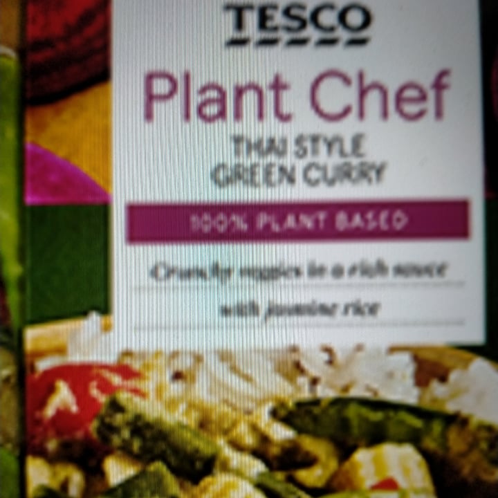 photo of Tesco Plant Chef Thai Inspired Green Vegetable Curry shared by @moothevegan on  10 Mar 2022 - review