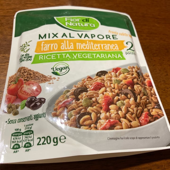 review photo of Fior di Natura Mix Al Vapore Farro Alla Mediterranea shared by @alessiaaa18 on 12 Jun 2022 - review