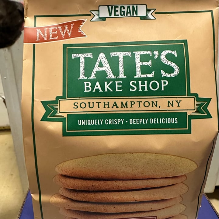 photo of Tate’s Bake Shop Vegan Maple Vanilla shared by @wearetheirvoice on  21 Dec 2022 - review