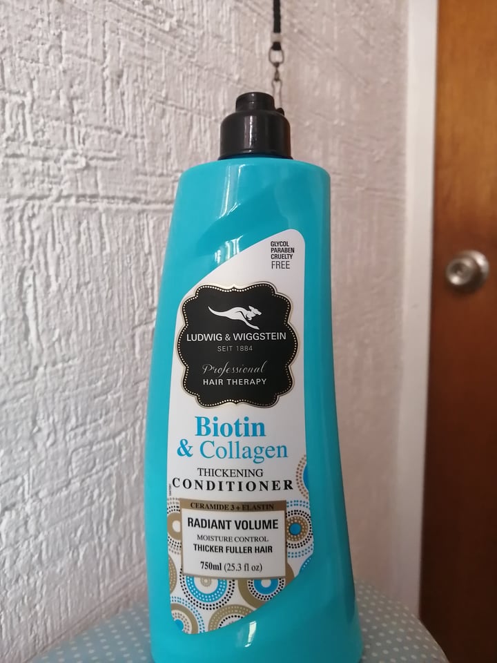 photo of Ludwig & Wiggstein Acondicionador Biotin & Collagen shared by @ydmaty on  06 Jun 2021 - review