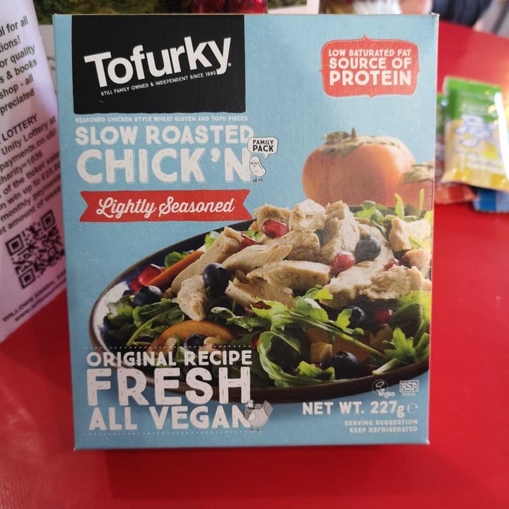 photo of Tofurky Plant-Based Chick’n Lightly Seasoned shared by @billnoel on  01 Mar 2020 - review
