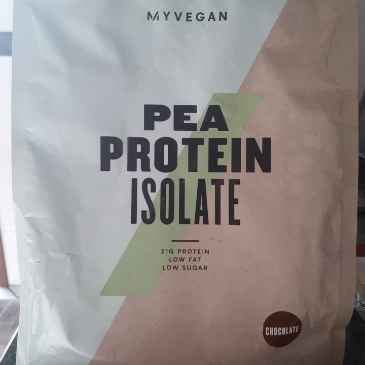 photo of MYVEGAN Pea protein isolate - chocolate shared by @eleonora05 on  02 Dec 2021 - review