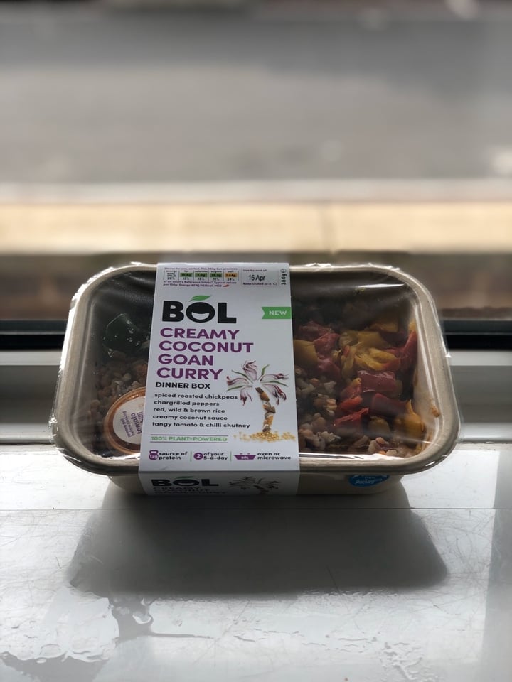 review photo of BOL Creamy Coconut Goan Curry shared by @leosa on 18 Apr 2020 - review