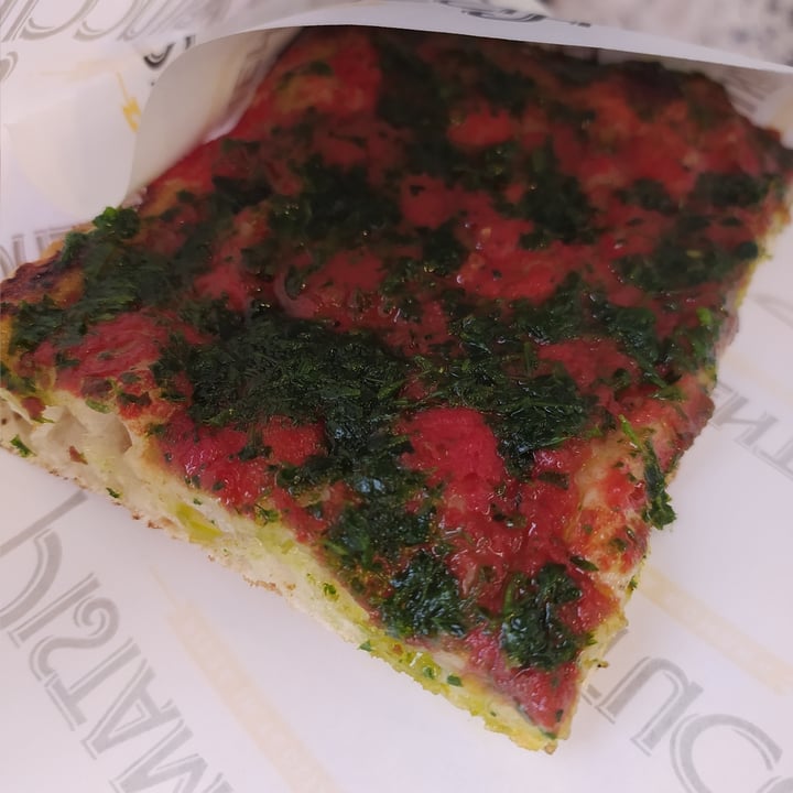 photo of Pistamentuccia - Pizza in teglia alla romana Pizza al Taglio alla Marinara shared by @lauraemissa on  25 Jun 2022 - review