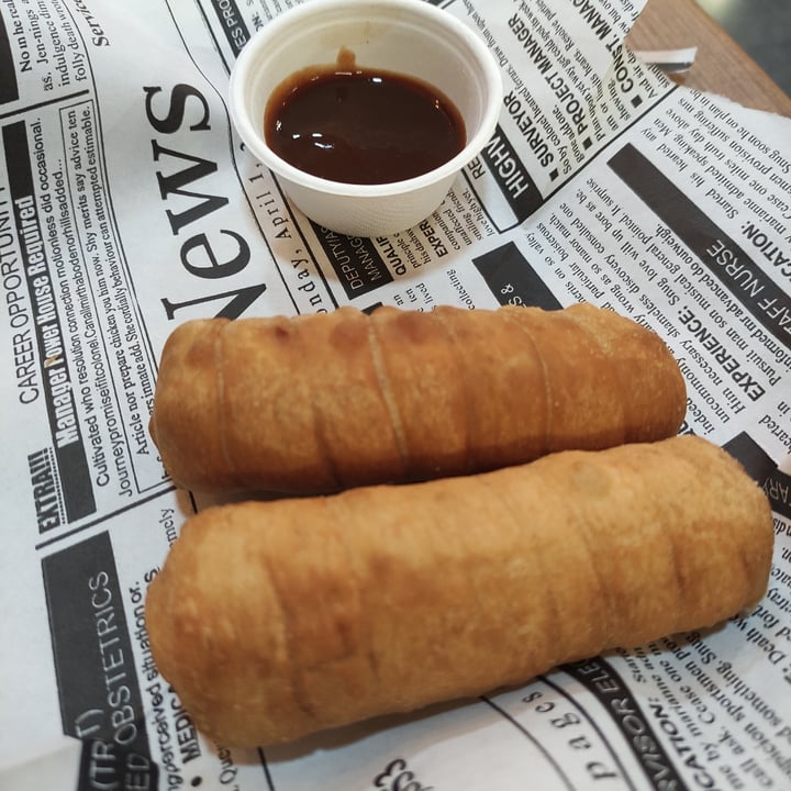 review photo of Fina filipina Veggie Tequeño shared by @veganisaurus on 13 Jul 2022 - review