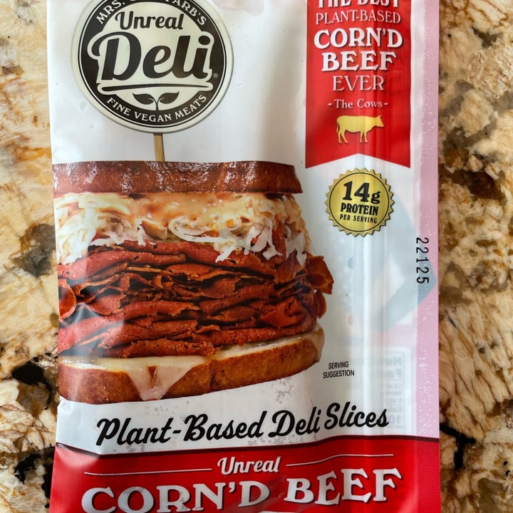 photo of Mrs. Goldfarb’s Unreal Deli Unreal CORN’D BEEF shared by @thenerdcave on  10 Oct 2022 - review