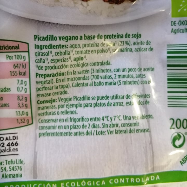 review photo of GutBio Veggie Picadillo shared by @sebasdrago12 on 26 Sep 2020 - review