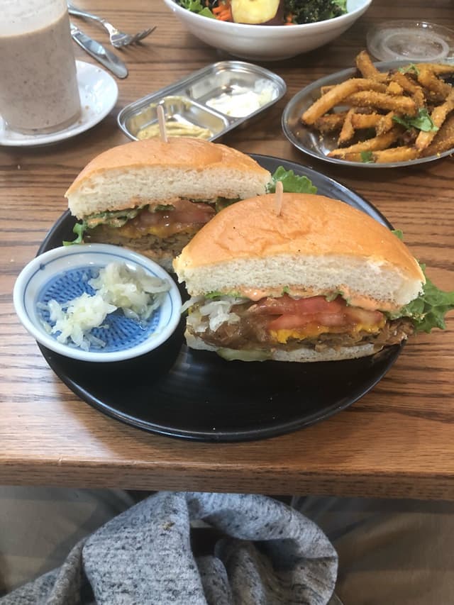 Foto do prato “Traditional Burger”