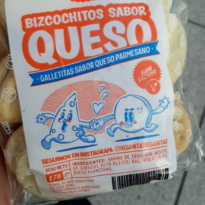 review photo of Veganitas Bizcochitos sabor Queso shared by @cookienutty on 17 Apr 2022 - review