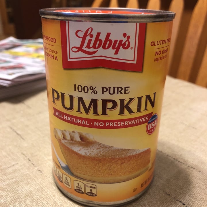 photo of Libby’s 100% Pure Pumpkin shared by @annettej on  29 Nov 2020 - review