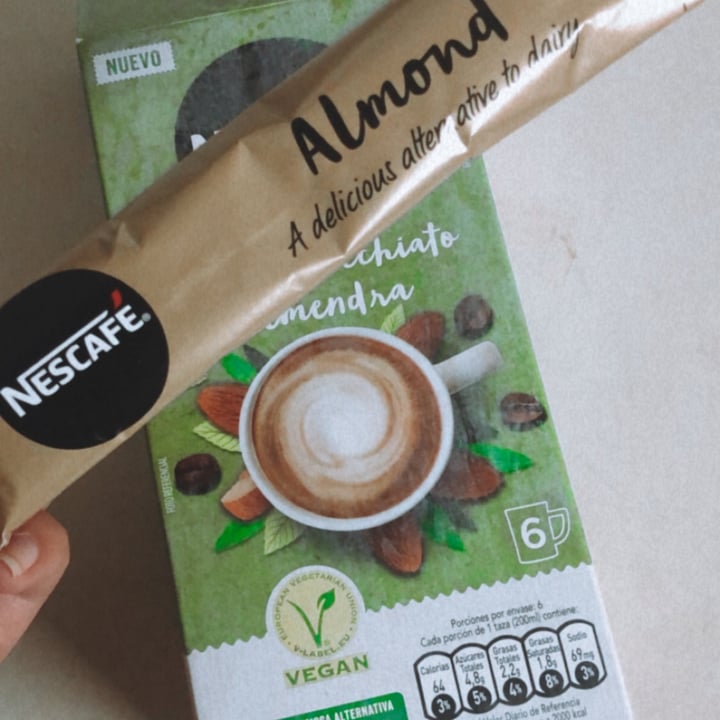 photo of Nescafé Vegan Macchiato Almendra shared by @jocfaaa on  26 Sep 2020 - review