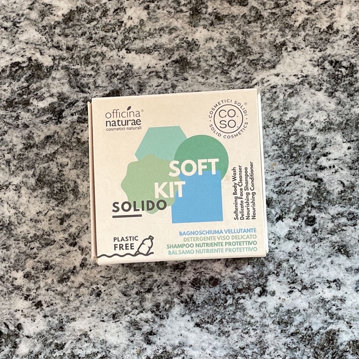 photo of Officina naturae Soft kit solido shared by @valevalys on  09 Sep 2022 - review