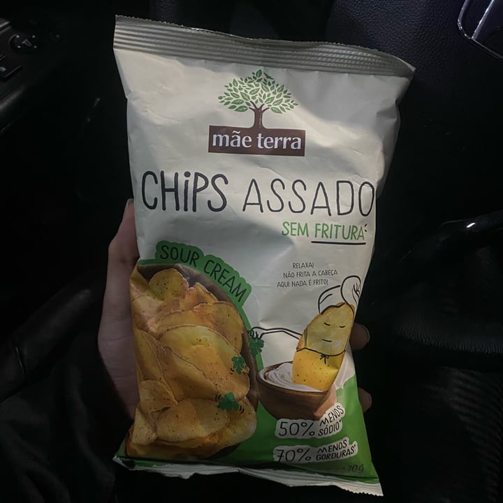 photo of Mãe Terra Chips Assado shared by @larissamaluf on  20 May 2022 - review