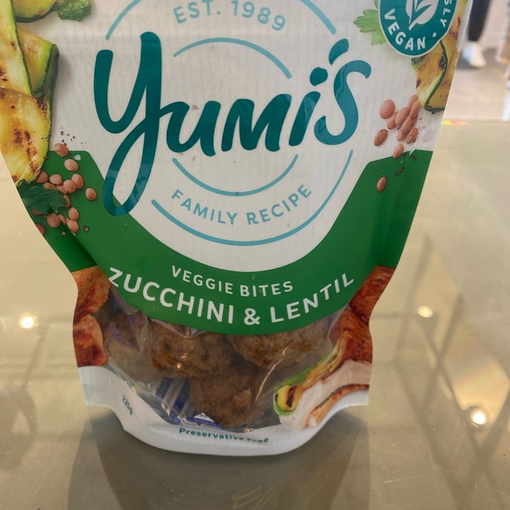 photo of Yumi's Veggie Bites Zucchini & Lentil shared by @moe26 on  17 Jun 2022 - review