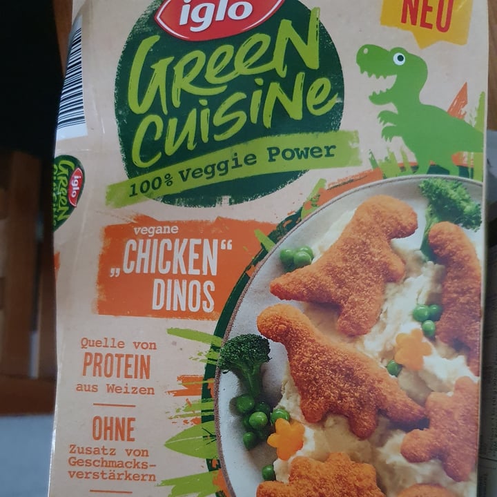 photo of iglo Green Cuisine Vegane "Chicken" Dinos shared by @kirsten123 on  20 Jun 2022 - review