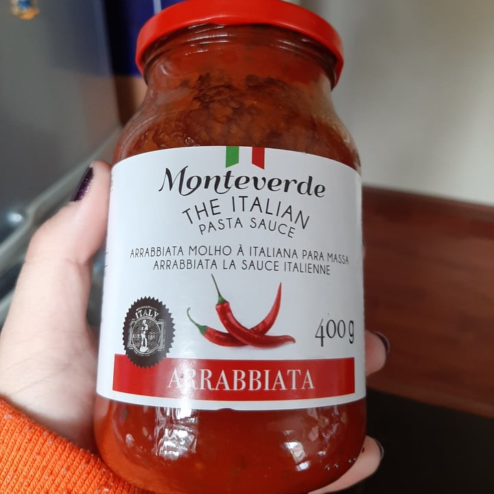 photo of Monteverde Arrabiata Pasta Sauce shared by @sineadsuter on  04 Dec 2020 - review