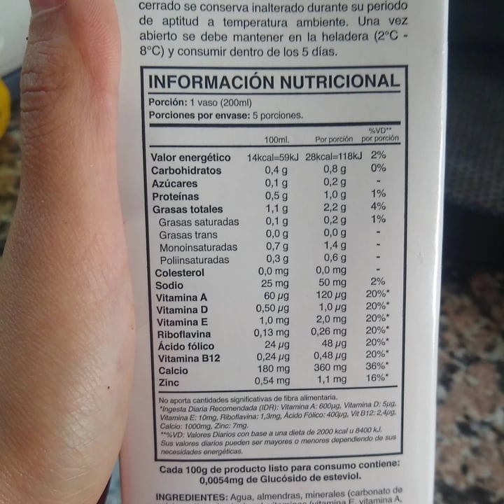 review photo of Vrink Vrink Original de Almendras Sin Azúcar shared by @tanivillasanti on 05 Oct 2021 - review
