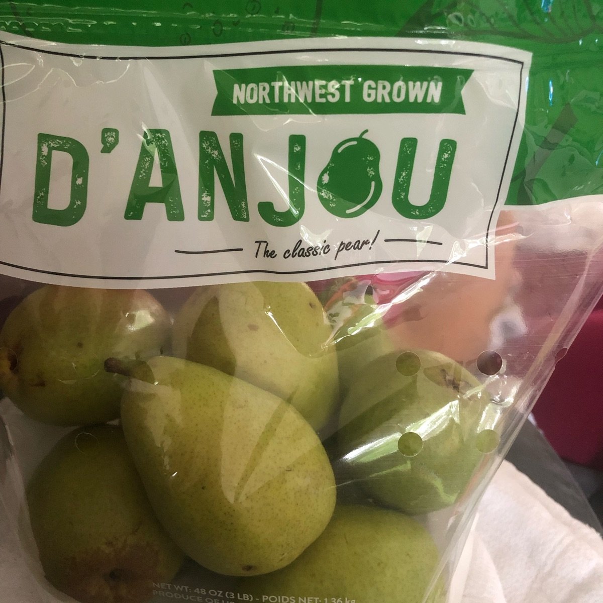 Organic Bartlett Pears, 3 lbs.