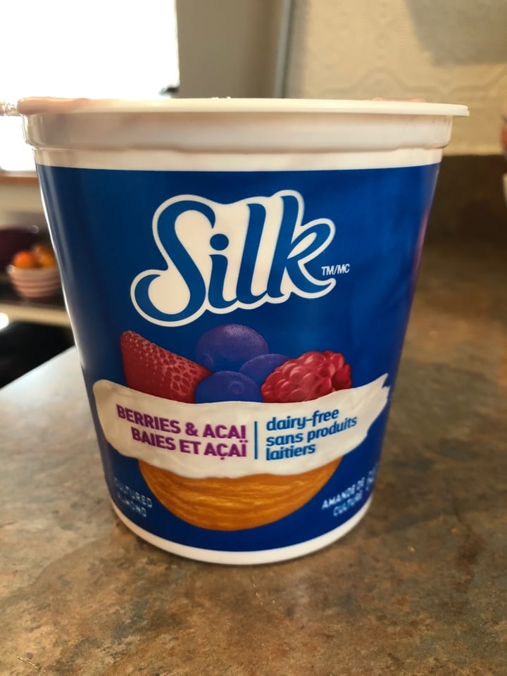 photo of Silk Berries & Acai Cultured Almond Yogurt shared by @lisam on  02 Dec 2019 - review