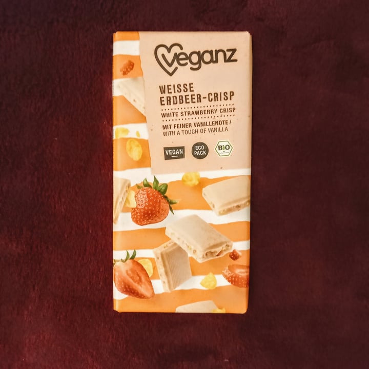 photo of Veganz Weiße Erdbeer-Crisp (White Strawberry Crisp) shared by @c1audia on  23 Dec 2021 - review