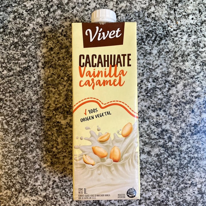 photo of Vívet Leche De Cacahuate Sabor Vainilla Caramel shared by @outofstep on  11 Jun 2021 - review