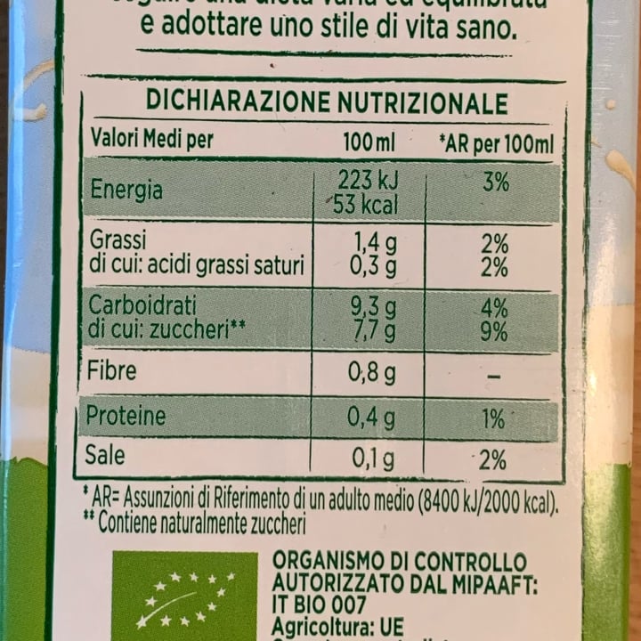 review photo of Bennet bio Bevanda di avena shared by @vegamomo on 01 May 2022 - review