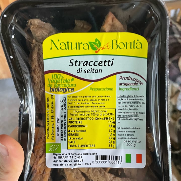 review photo of Natura e bontà di Antonio Iaculli Straccetti Di Seitan shared by @myyogicheart on 05 Apr 2022 - review